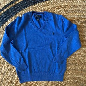 Polo cotton sweater, size 7